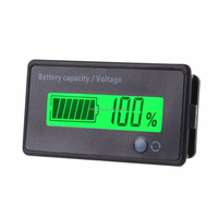 Compteur d'électricité pour vélo électrique général 7-100V batterie plomb-acide Voltmètre numérique pour moto Testeur de tension Compteur
