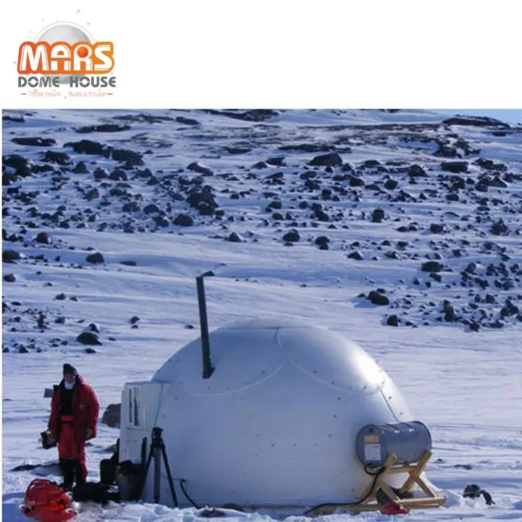 Modular insulated dome homes for scientific investigation