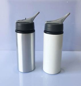 Bouteille d'eau en acier inoxydable à paroi simple de 400-1000 ml, à large ouverture, gourde de sport portable, anti-fuite, pour le cyclisme en plein air, la remise en forme - Product Image 4