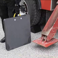 Patins de support pour camions-citernes, antidérapants, résistants à l'usure, en polyéthylène (PE), haute capacité de charge, usinés CNC