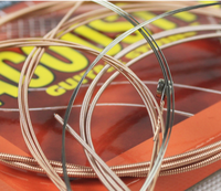 Alice Steel Coated Light Guitar String A208 Folk Guitar Set