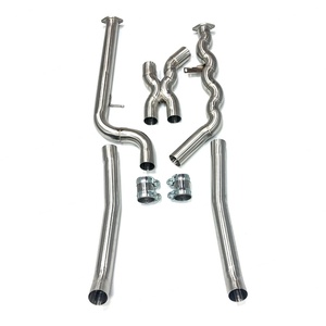 ท่อไอเสียสแตนเลสคุณภาพสูง ปี 2024 สำหรับ BMW M2 G87 3.0T S58 เชื่อมลายเกล็ดปลาสีทอง ใช้งานร่วมกันได้อย่างสมบูรณ์แบบ - Product Image 5