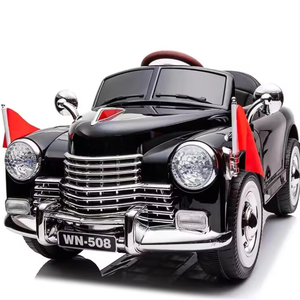 OEMカスタマイズされた12Vキッズライドオン電気自動車2レザーシーターUTV 10歳子供用プラスチック材料 - Product Image 4