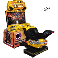 Simulateur de course automobile Kaimi 42 pouces LCD en fer et plastique, personnalisable, à monnayeur, avec connectivité USB