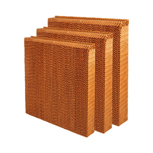 7090 Evaporative <b>Cooling</b> <b>Pad</b> Solar Powered Agriculture Greenhouse System Wet Wall Curtain - Product Image 1