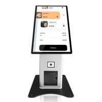 Système de commande en libre-service, système de file d'attente de restaurant sans argent liquide, borne de paiement avec SDK et lecteur de code-barres