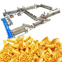 Ligne de production Machine à éplucher les pommes de terre Coupeur de chips de plantain Machine à trancher les chips de banane