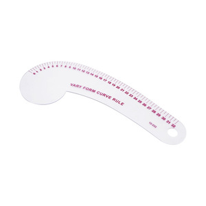 Regla curva de plástico Vary Form Curve Rule 12-232 para la creación de patrones y diseño de prendas. - Product Image 4