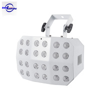 Les deux éclairages LED Spider Wash Light 24*12w RGBWA UV 6in1 Lampe de lavage à piles haute puissance pour mariage DJ Gigs Party