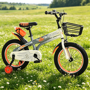 MTBGO Bicicleta de Montaña de Alta Calidad para Niños y Niñas, Cuadro de Acero de Alto Carbono, Frenos, Bicicleta Infantil para Niños - Product Image 1