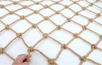 Filet de chanvre en jute Filet de contrôle de l'érosion en rouleau Filet de corde de jute