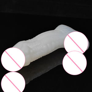Yeni özel şekilli gerilebilir silikon erkek yapay <span class=keywords><strong>penis</strong></span> oyuncak yüzük <span class=keywords><strong>penis</strong></span> kollu - Product Image 6
