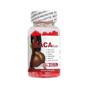 Complément alimentaire naturel pour l'amélioration des hanches, saveur de fruits, gommes pour l'amélioration des fessiers, collagène, complément pour tonifier les hanches - Product Image 1