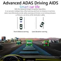 Grabadora de conducción asistida ADAS para coche Android Pantalla de control general USB HD Garantía de 1 año Caja negra perfecta para vehículos