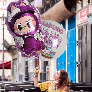 Globo Metálico de Anime con Diseño de <span class=keywords><strong>Ia</strong></span> Bu_bu para Niños, Regreso a Clases, Graduación, Día de la Madre, Halloween, Navidad - Product Image 4