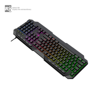Échantillons punk mécanique Lettre Laser gravure clavier usb clavier étanche avec 3 niveaux de lumière avec souffle