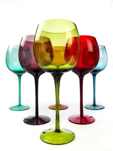 Factory Custom <strong>Wholesale</strong> <strong>Cheap</strong> Handmade Crystal Colored Goblet Red <strong>Wine</strong> <strong>Glass</strong> <strong>Wine</strong> <strong>Glasses</strong> - Product Image 5