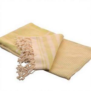 Toallas de Playa Modernas de Algodón a Rayas con Diseño Personalizado Superdry, con Borlas, Libres de Arena, de Secado Rápido, Proveedor en India - Product Image 1