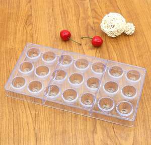 Moule à chocolat en Polycarbonate à 21 cavités, pour Pralines, molettes, Bonbons, Bonbons, ballons - Product Image 6