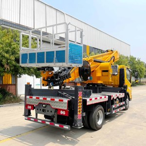<span class=keywords><strong>New</strong></span> <span class=keywords><strong>2025</strong></span> 32M thủy lực Telescopic Boom Lift xô xe tải trên không làm việc nền tảng - Product Image 5