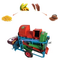 Machine à décortiquer le maïs à moteur diesel 8hp batteuse de maïs décortiqueuse de maïs batteuse de soja multifonctionnelle marque NP