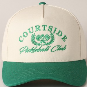 Gorra de Béisbol de 5 Paneles con Bloques de Color y Visera, Logotipo Bordado Personalizado para Regalo Promocional, Recuerdo de Boda o Evento - Product Image 4