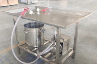 Marinade industrielle Injection d'eau salée Injecteur de saumure de boeuf Injecteur de cornichons boeuf Poulet Poisson Porc Viande Machine d'injection de décapage prix