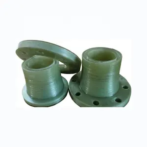 High quality FRP GRP fiberglass pipe fittings FRP tee elbow fiberglass flange