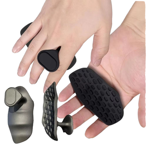 Guanti da palestra JinKe in silicone resistente per sollevamento pesi, cross training e trazioni, con impugnatura e protezione per il palmo. - Product Image 1