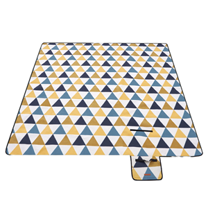 <b>Outdoor</b> Beach Blanket Foldable Square Compact Carry Design Large Size <b>Mat</b> for Camping Park Travel Family Gathering - Product Image 3