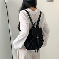 Nouveau Sac à Dos Léger et Respirant en Polyester pour Femme, Style Coréen, Idéal Voyage, Simple, Tendance Urbaine, Minimaliste, Fermeture Magnétique – Collection Été 2026