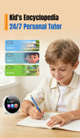Réveil intelligent IA, Réveil vocal IA pour l'autodiscipline des étudiants, avec fonction de chat, contrôle par application et technique Pomodoro