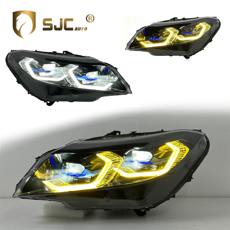 Modified M4 Laser Style Headlight, representing the banned vehicle lighting technology.