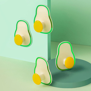 Pin Rabbit Avocado Hook 2kg Load Removable Wall Mounted Clothes Hook Suction Cup Hook - Product Image 1