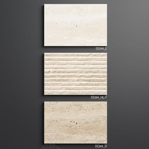Carrelage mural de salle de bain en céramique OEM 30x45cm Concept de cuisine numérique 300x450mm Motif de conception unique avec faible absorption d'eau - Product Image 3