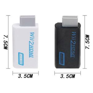 <span class=keywords><strong>Convertisseur</strong></span> <span class=keywords><strong>Wii</strong></span> vers <span class=keywords><strong>HDMI</strong></span> avec sortie vidéo et audio 720P et 1080P, modes d'affichage pour accessoires audio et vidéo - Product Image 4