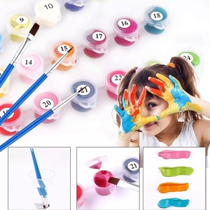 Pittura creativa all'ingrosso <span class=keywords><strong>mandala</strong></span> set pittura su tela con numeri kit BSCI - Product Image 3