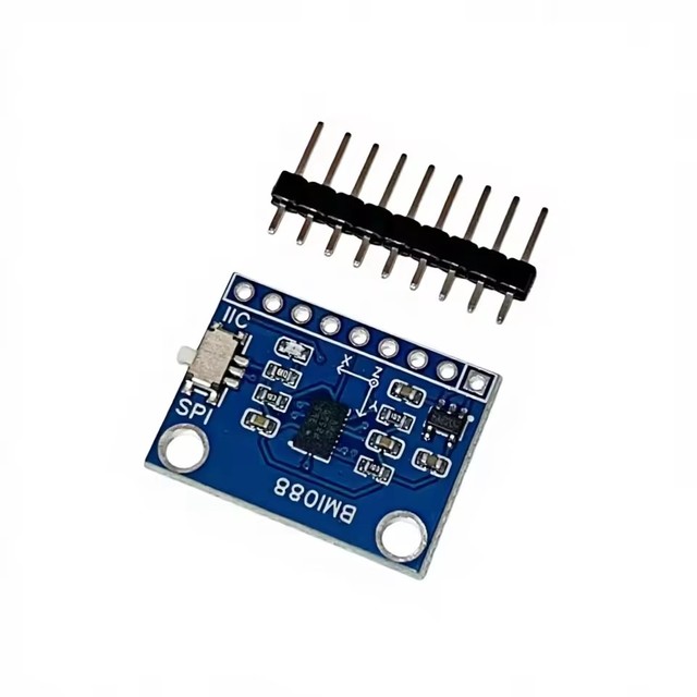 BMI088 Six Axis IMU Sensor Module Gyroscope Accelerometer Board IIC SPI Support for Arduino Navigation