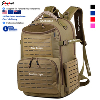 Sac à dos tactique de randonnée en plein air, imperméable, unisexe, avec logo personnalisé, cadre interne, doublure en polyester Oxford, 36-56L