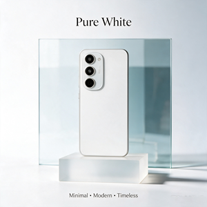 Nuevo Spark40 Pro+ 5G Blanco Puro, Teléfono Inteligente 5G con Cámara Trasera Triple, Pantalla OLED, Diseño Moderno Minimalista - Product Image 1