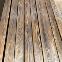 Revêtement mural en bois carbonisé traditionnel Shou Sugi Ban, bois brûlé, pour la décoration des murs intérieurs et extérieurs