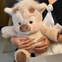 Peluches animales adorables avec membres mobiles, à câliner, accessoire photo, compagnon de voyage, cadeau d'anniversaire