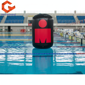 Bouée flottante géante cylindrique, marqueur de course, pilier d'eau, tubes publicitaires, bouée pour sports nautiques - Product Image 1