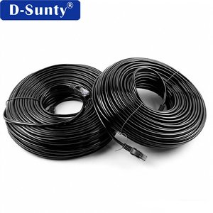 Câble Ethernet haute vitesse RJ45 UTP Cat5e 24AWG/26AWG, vente en gros directe d'usine D-sunty - Product Image 1