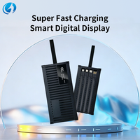 Power Bank Portabel 2-in-1 10000mAh Layar LED Pengisian Cepat Port USB-C Micro USB Grosir Laris Manis