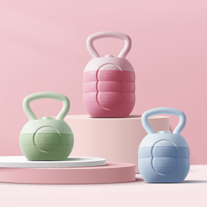 Các cao cấp mới, có thể tháo rời di động kettlebell với trọng lượng có thể điều chỉnh là thích hợp cho tập thể dục Yoga và hip <span class=keywords><strong>Squat</strong></span> Đào Tạo - Product Image 1