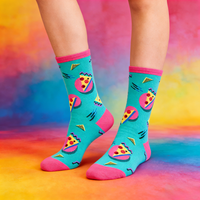 Chaussettes de sport pour femmes en coton, design amusant, Xingyou, luxe, tricotées, respirantes, à motif, chaussettes tendance, logo personnalisé