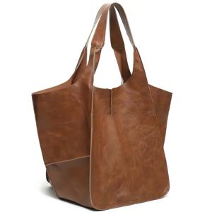Borsa all'ingrosso della spesa causale della donna OEM della borsa Tote del cuoio falso per l'<span class=keywords><strong>università</strong></span> delle donne - Product Image 1
