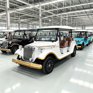 Renqi 72V/4kw 100AH Motor AC, Auto Eléctrico Retro Convertible, Ideal <span class=keywords><strong>para</strong></span> Lugares Turísticos y Eventos de Boda - Product Image 1