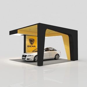 Attrezzature per stand espositivi espositivi espositivi personalizzati da 20x20 piedi - Product Image 3